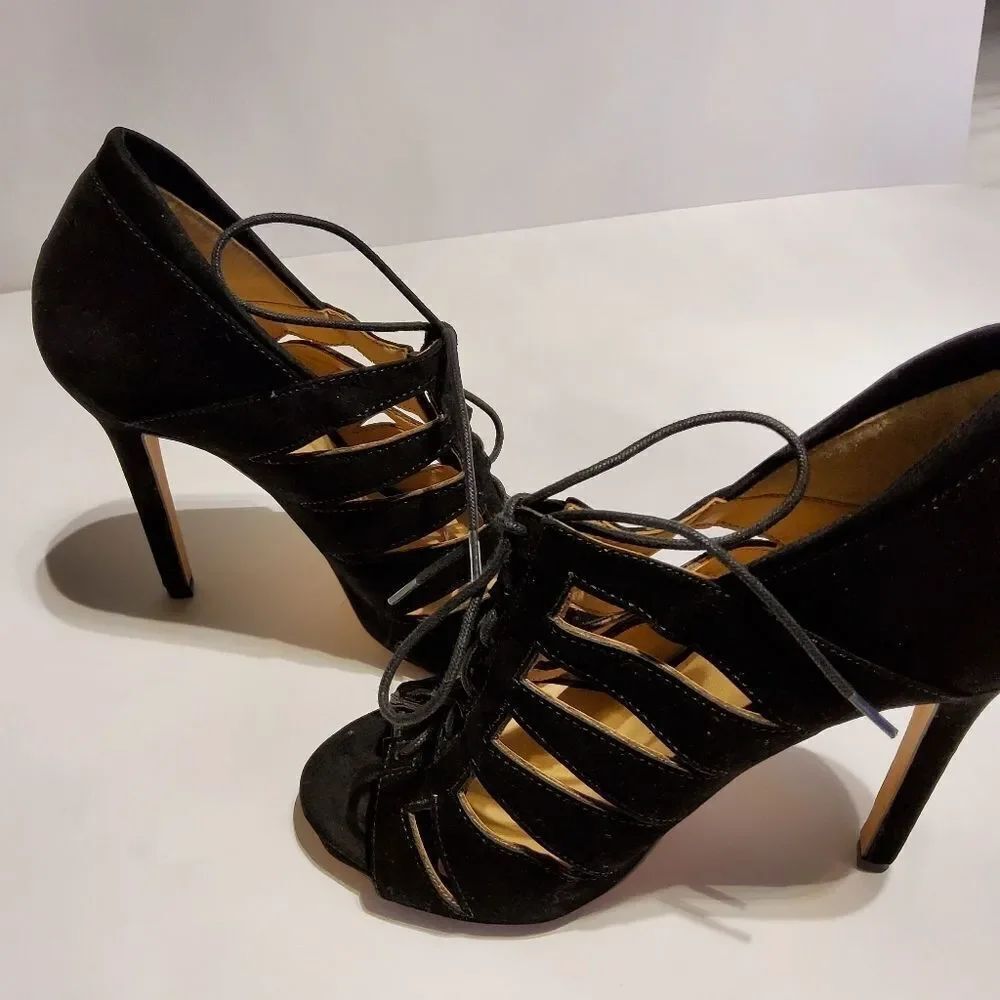 WOMEN'S H&M LACE-UP CLOSURE SHOES - Picture 10 of 16